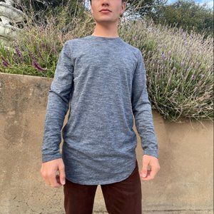 Pacsun long sleeve tee shirt grey